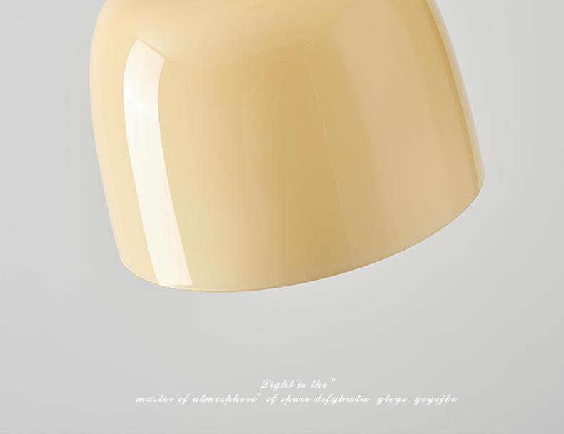 Nordic Minimalist Glass Pendant Light for Bedside, Inn, Bar, or Restaurant