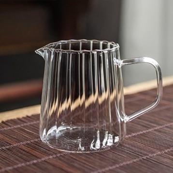 1pc Heat-resistant Glass Fair Cup Household Thickened Tea Moisture Separator Kung Fu Tea Set Large Tea Set Filter Tea Cup