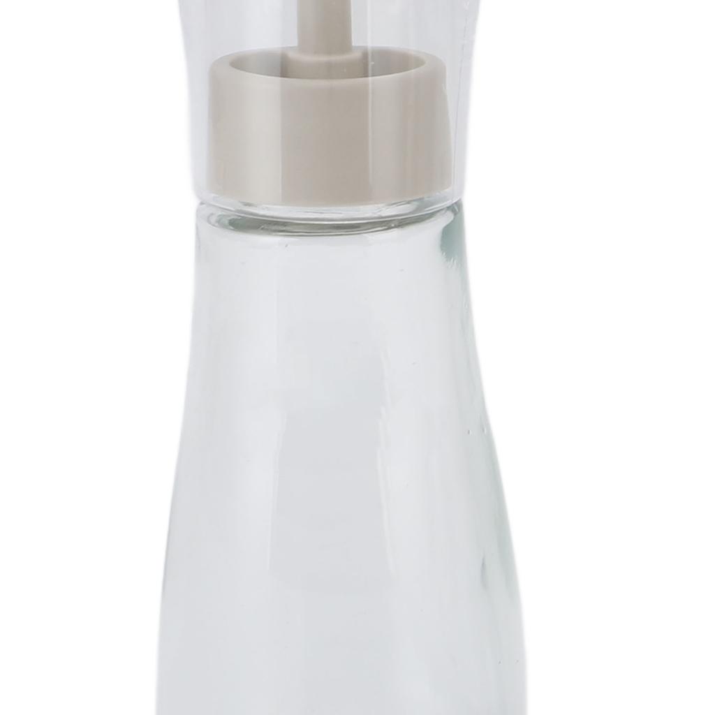 Mundspülungsspender 150 ml und 260 ml Glas Nachfüllbar Multifunktionaler Mundspülungsbehälter für Badezimmer Küche