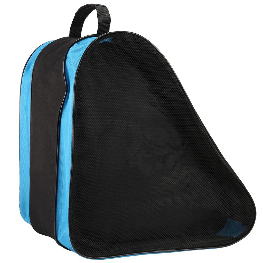 BAAU Roller Bag Roller Skates Backpack Roller Skates Shoulder Bag Three Layer Bag Double Net Bag Can Be Carried
