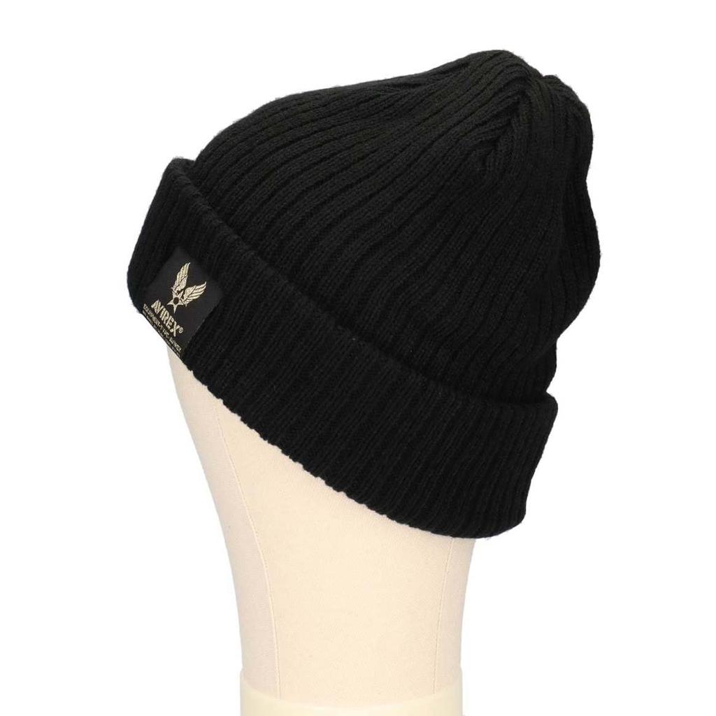 Avirex AX NAME LOGO KNIT CAP (2025FW Winter)