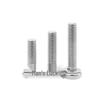 304 Stainless Steel Phillips Round Head Screw with Spring Washer