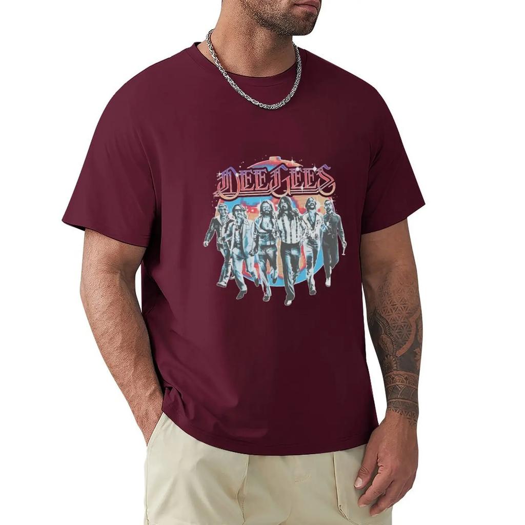 Dee Gees Disco Ball Logo T-Shirt vintage clothes sweat t shirts for graphic