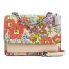 Coach Klare 21 Floral Print Chain Shoulder Strap Leather Crossbody Bag Small Women crossbody bag Ivory CR163-SVIO