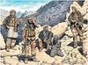 Master Box 1/35 Scale Middle Eastern Private Armed Forces POW Guard, 5 Figures, Plastic Model, MB35163