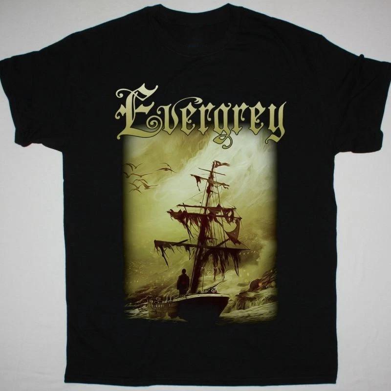 EVERGREY Band - THE ATLANTIC Shirt Classic Black Unisex L62 XL