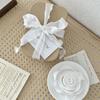 Crinkled Silk Ribbon: Floral Decorative Wrapping Tape