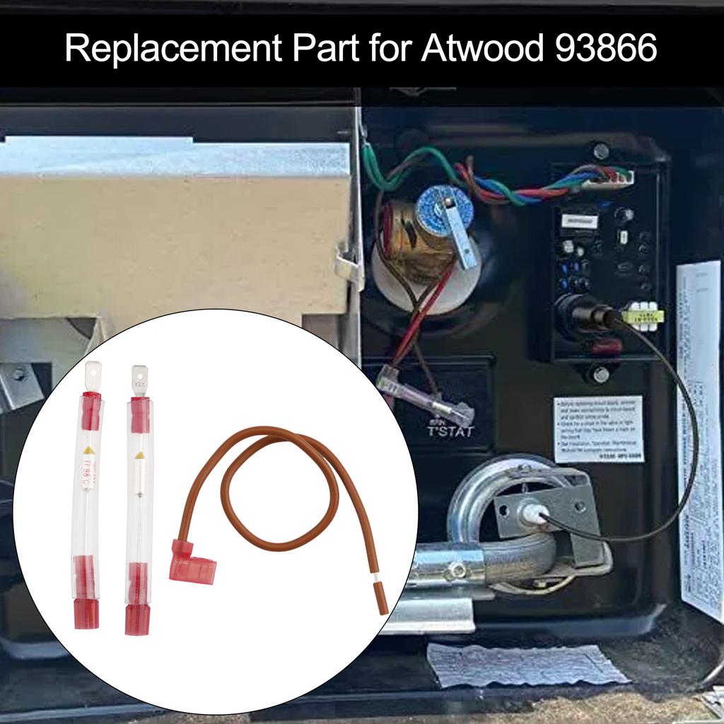 For Atwood RV Water Heater Thermal Cutoff Kit Compatible with Models 91447 93866 93868 with Igniter and Sensor