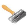 Dough Lattice Roller Stainless Steel Baking Cookies Pie Pizza Roller Cutter with Plastic HandleLattice Roller