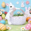Easter Creative Basket Resin Decorative Ornament