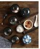 1 PCS 300ml Vintage Ceramic Stew Pot bowl With Lid Bowl Dessert Steamed Egg Soup Bowl Creative Household Restaurant Stew Pot