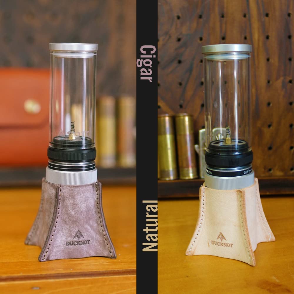 DUCKNOT HINOTO Stabilizer Case, Base Cover, Stand, SOTO, Made in Japan (Cigarette/Italian Leather)