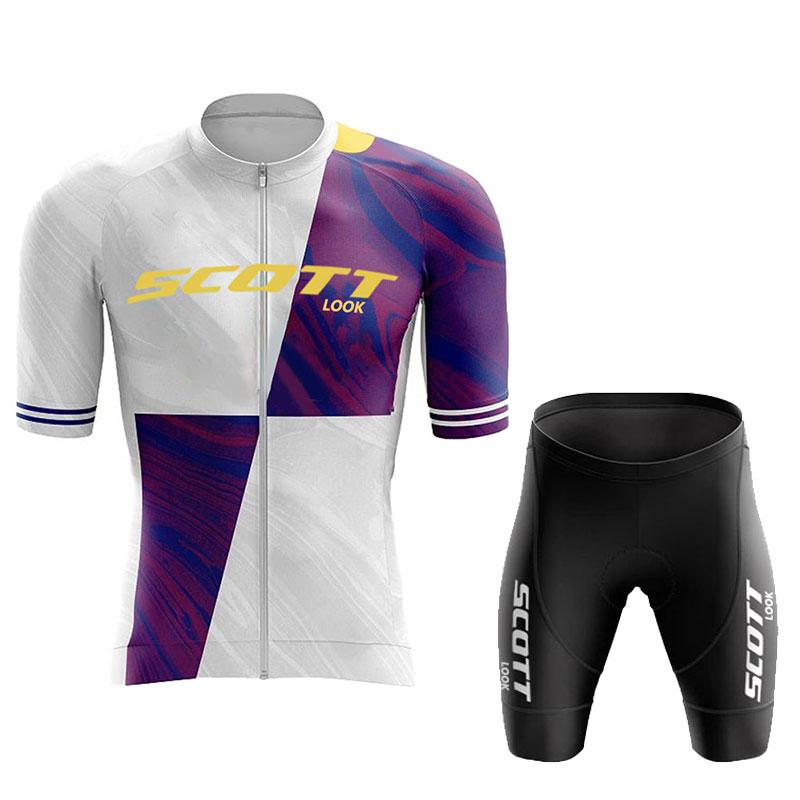 Ensemble de Cyclisme Respirant d'Été 2026 Vélos VTT Maillot de Cyclisme Homme T-Shirt Cycle Cuissard Ensemble Triathlon Vêtements de Vélo de Montagne