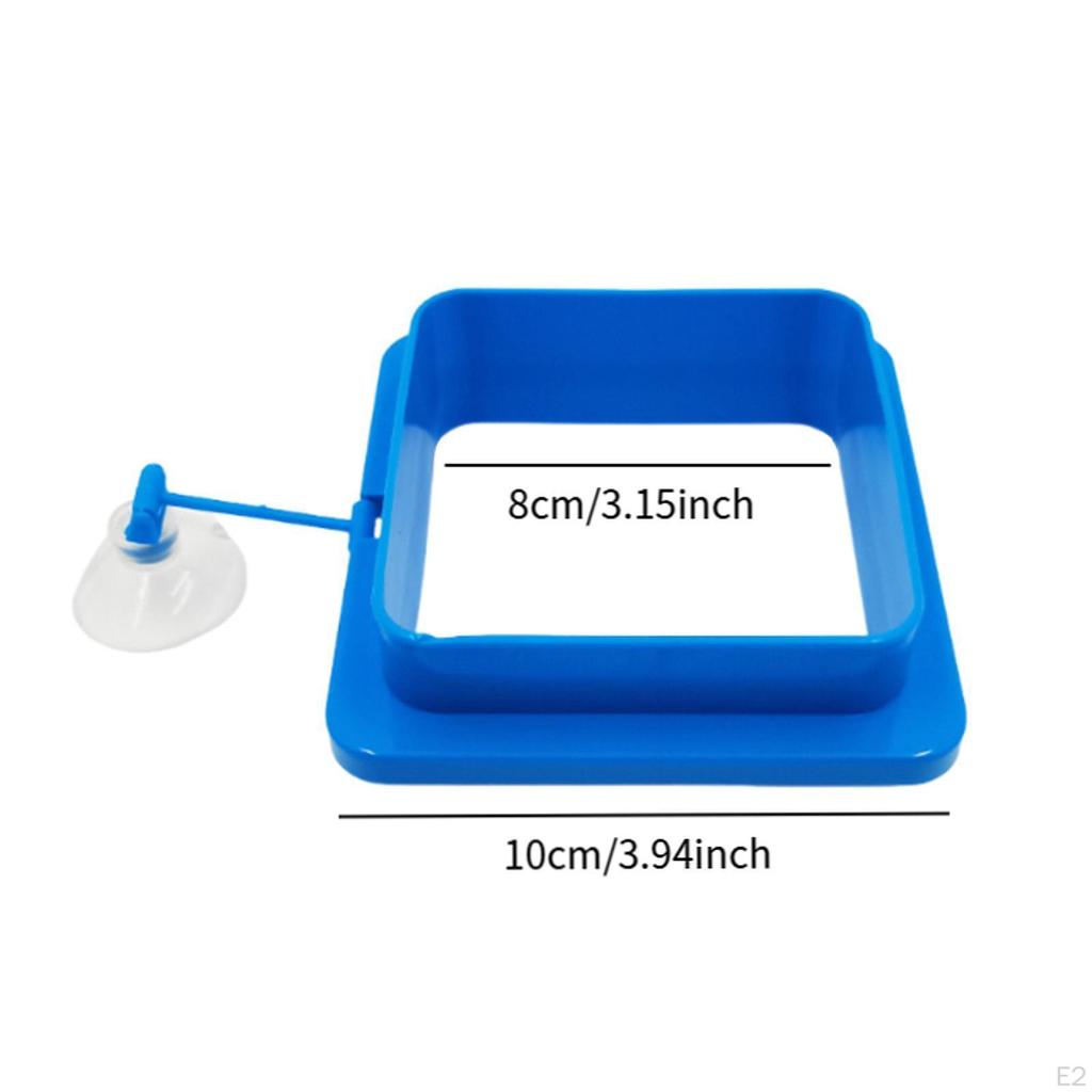 Aquarium Fish Food Dispenser Circular Feeding Device for Home Aquatic Life