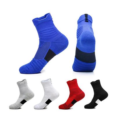 Basketbol Çorapları Erkek Havlu Tabanlı Kaymaz Spor Bot Çorapları Havlu Dış Mekan Orta ve Kısa Tüp Elite Çoraplar Çabuk Kuruyan Koşu Çorapları