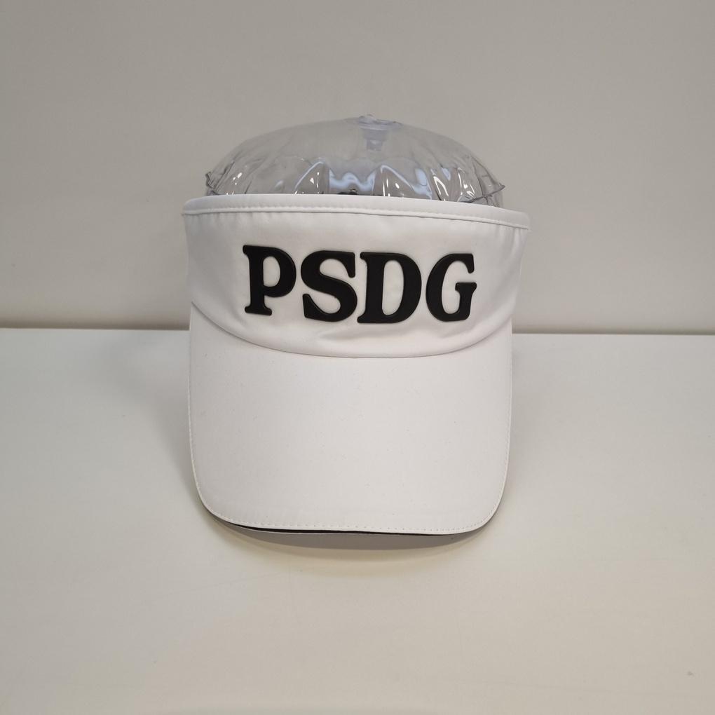 Pasadi [Dong-A Department Store Gumi Branch] Men's PSDG Logo Point Sun Visor Hat QRMAH862M