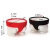 2PCS Funny Egg Storage Container with Poop Emoji Design, Creative Kitchen Organizer for Fridge & Table Display
