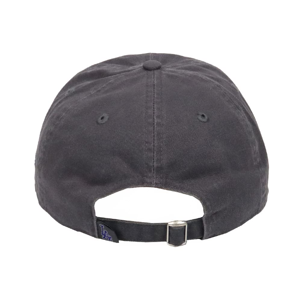 New Era 9TWENTY MLB Baseball Cap for Men and Classic Los Angeles Dodgers Charcoal Gray Women, Low-Profile Cap, [Used]