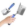 Stainless Steel Corner Drywall Tool with Soft Grip Handle Corner Finishing Tools Corner Knife for Smoothing and Shaping Corners