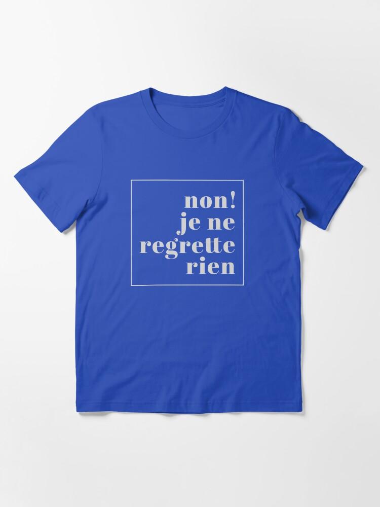 Édith Piaf Non, je ne regrette rien Essential T-Shirt