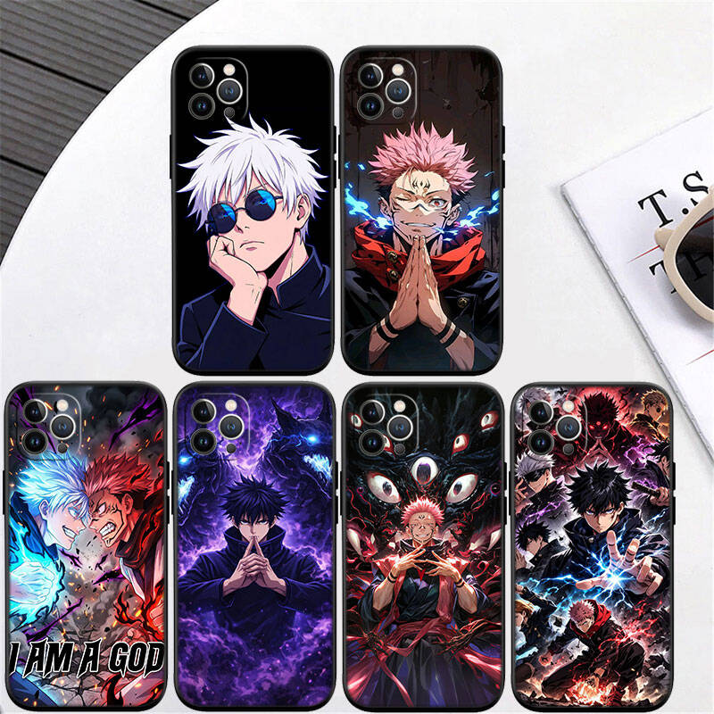 MH78 Jujutsu Kaisen Phone Shell Case for Redmi Note 12 12S 12C 13 13C 13R 14 14S 14R 14C Pro Max Plus A3 A3X A4 A5 11A 13X