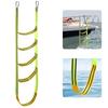 Boat Ladder Boat Rope Ladder Auxiliary Boarding Rope Ladder 3/4/5 Reusable Portable Nylon Boat Ladder
