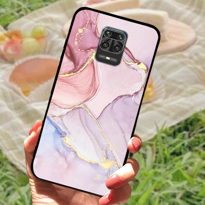 For Xiaomi Redmi Note 9 Cases Soft TPU Silicon Cartoon Phone Back Cover On Redmi Note 9 Pro Coque Note 9s Note 9 s Bumper Fundas