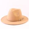 Popular European and American Classic Simple Flat-brimmed Top Hat Men's and Women's Fashionable and Elegant Versatile Jazz Hat Top Hat