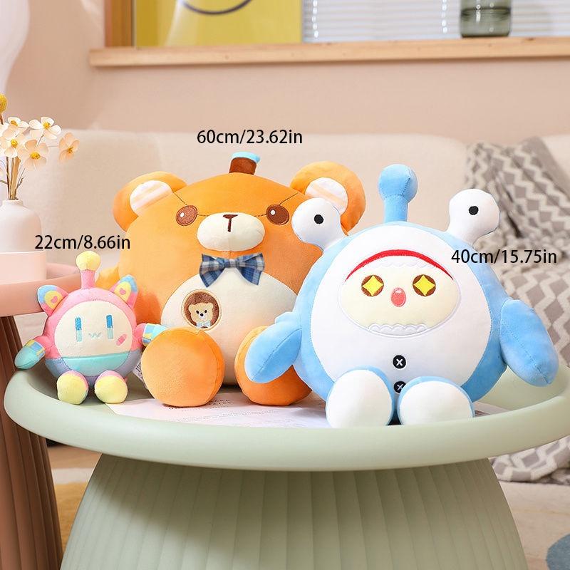 Eggie Plush Toy Cute And Cuddly Egg Cart Vendor Doll