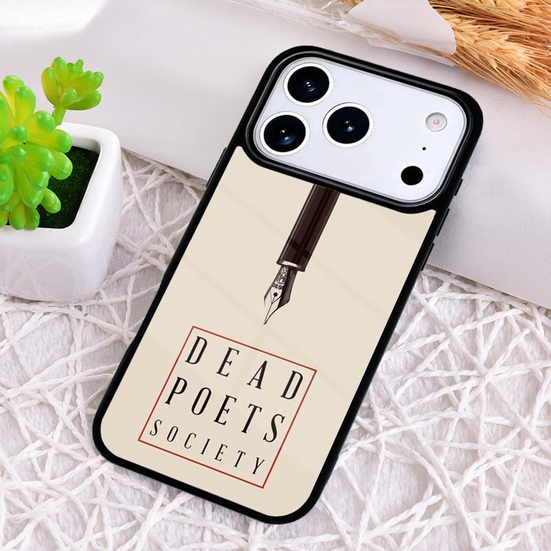 Dead Poets Society Five Centuries Of Ver Phone Case for iPhone 17 Air 16 15 11 12 14 13 Pro Max Shockproof Cover