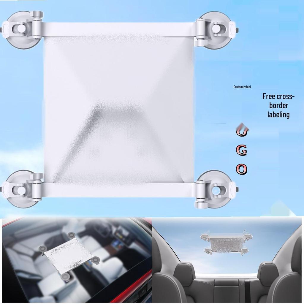 RV Mini Suction Cup Bracket: Portable Metal Signal Receiver for Cars (V4)