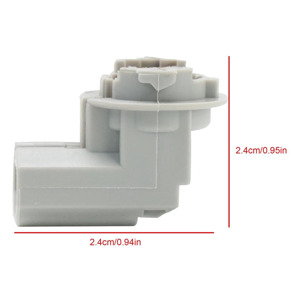 2 x Number Plate Lamp Socket for Corolla E12 Estate Socket Number Plate Light for Saloon Verso 2004-2009 8127502080 License Plate Lights 2