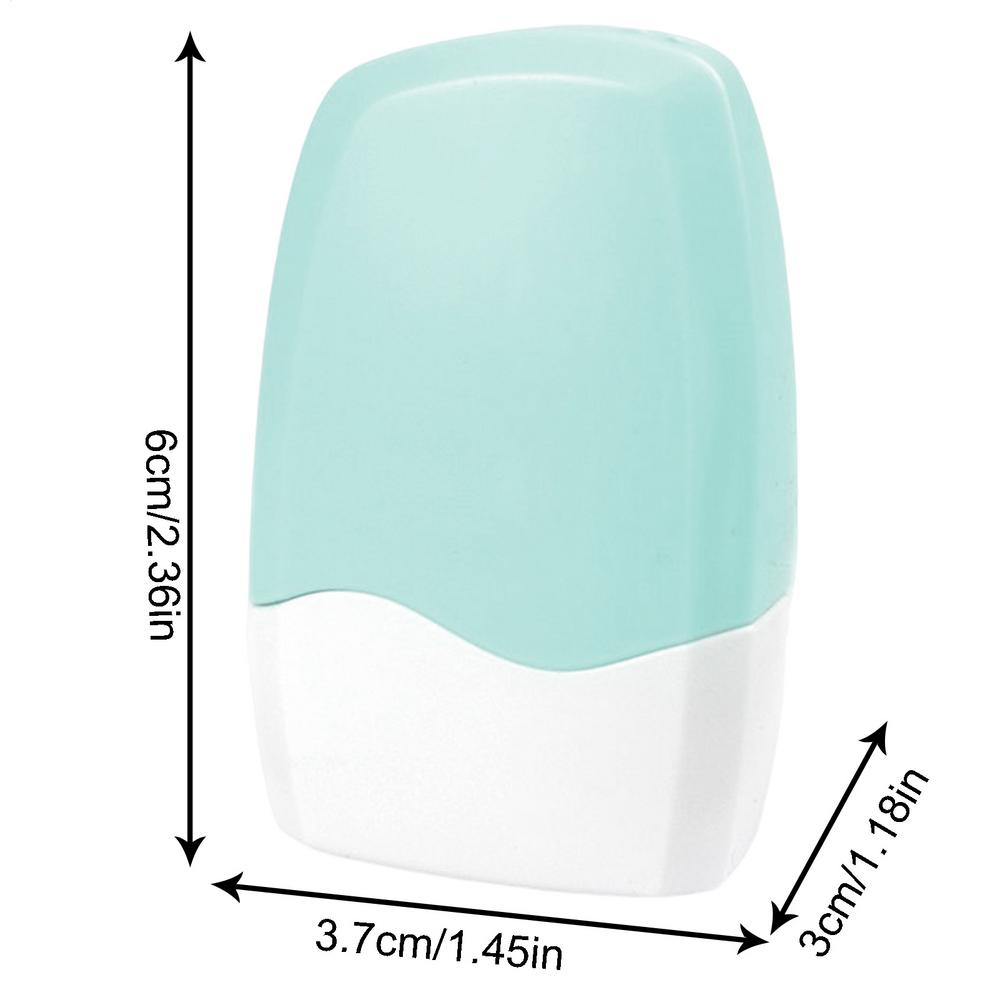 Identity Protection Roller Stamp Ink RollerSeal Applicator Identity Theft Protection Roller Stamp for Privacy Protection розовый зеленый