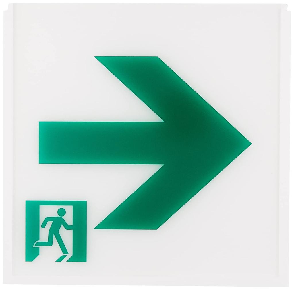 Panasonic FK20317 Compatible Sign for Aisle Exit Class BL Type Direct Class BH Type Direct Mount Lights, B, (20B Type) Mount, B, (20A Type)