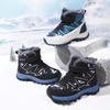 Crianças botas de neve quente crianças inverno sapatos de algodão antiderrapante neve ao ar livre quente botas de pelúcia alta superior quente calçado peludo à prova dwaterproof água tênis quentes