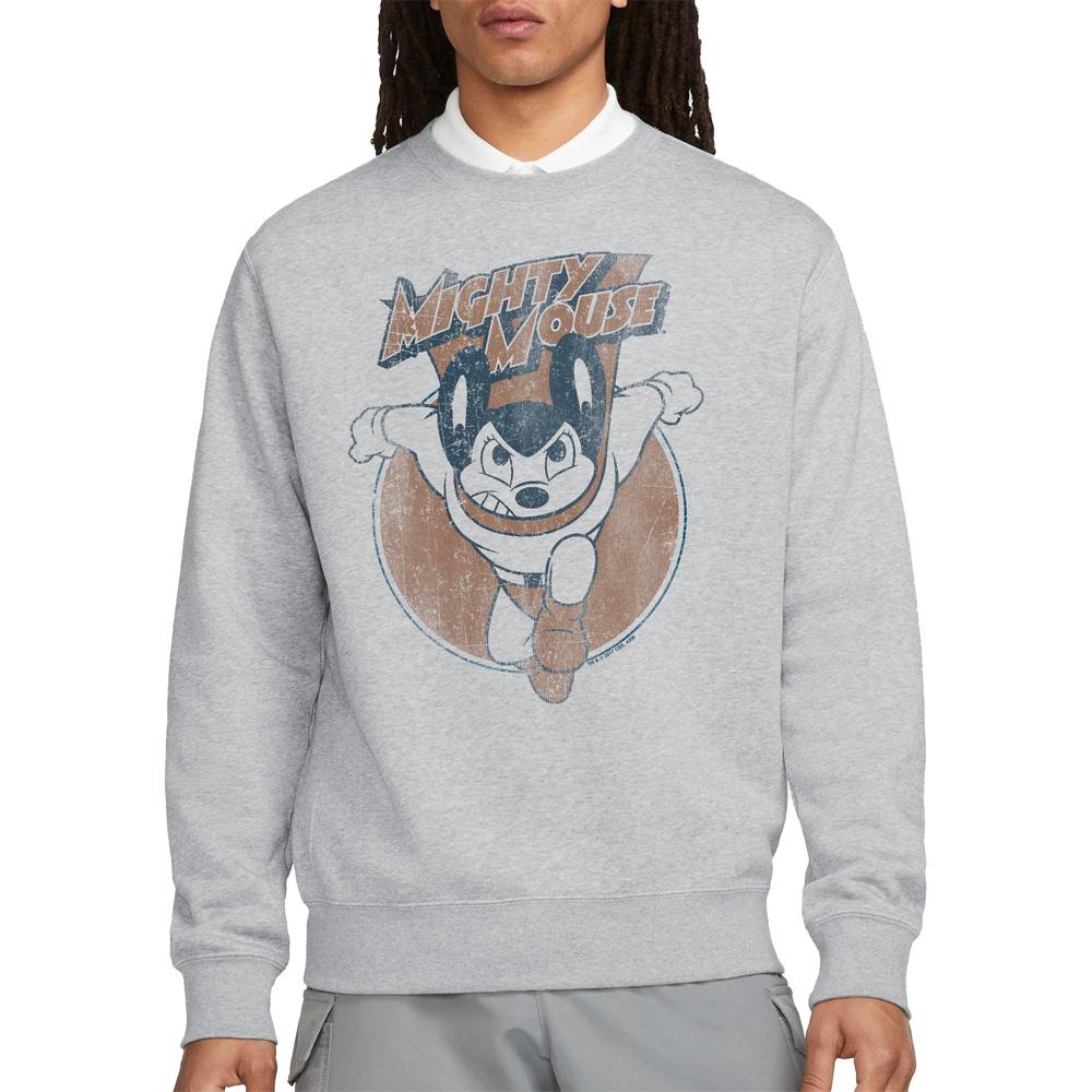 Mighty Mouse Unisex Adult Flying with Purpose Sweatshirt