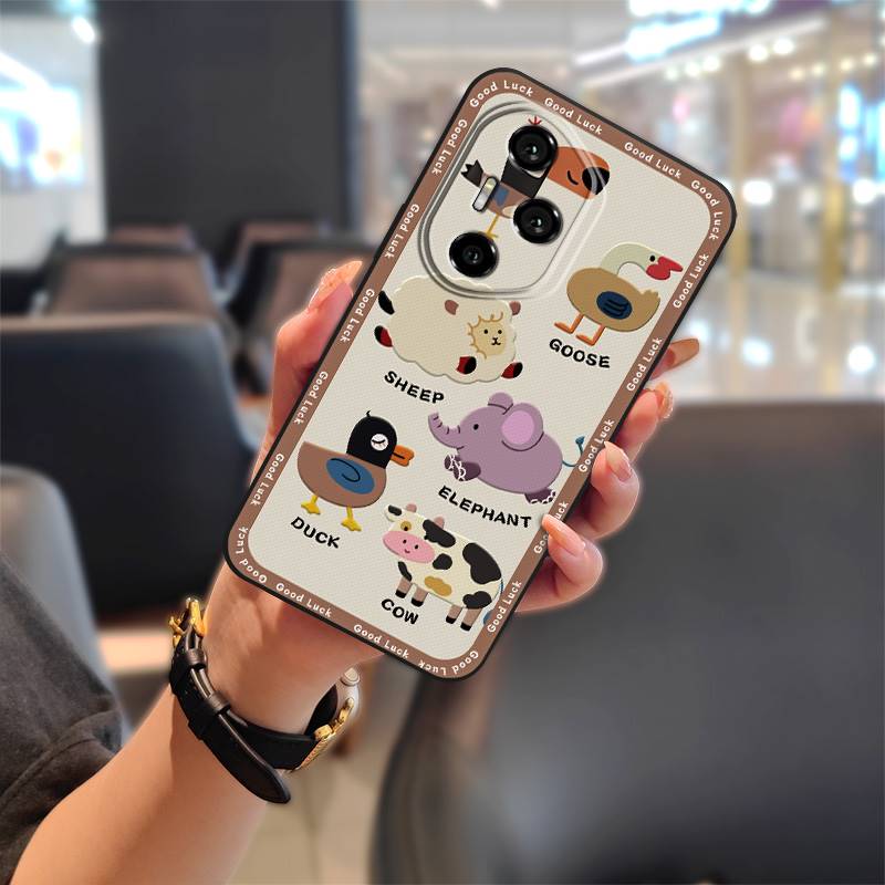 Cover Full wrap Phone Case For Honor300-Pro Soft case Durable protective Silicone Anti-knock Back Cover Cute Anti-dust