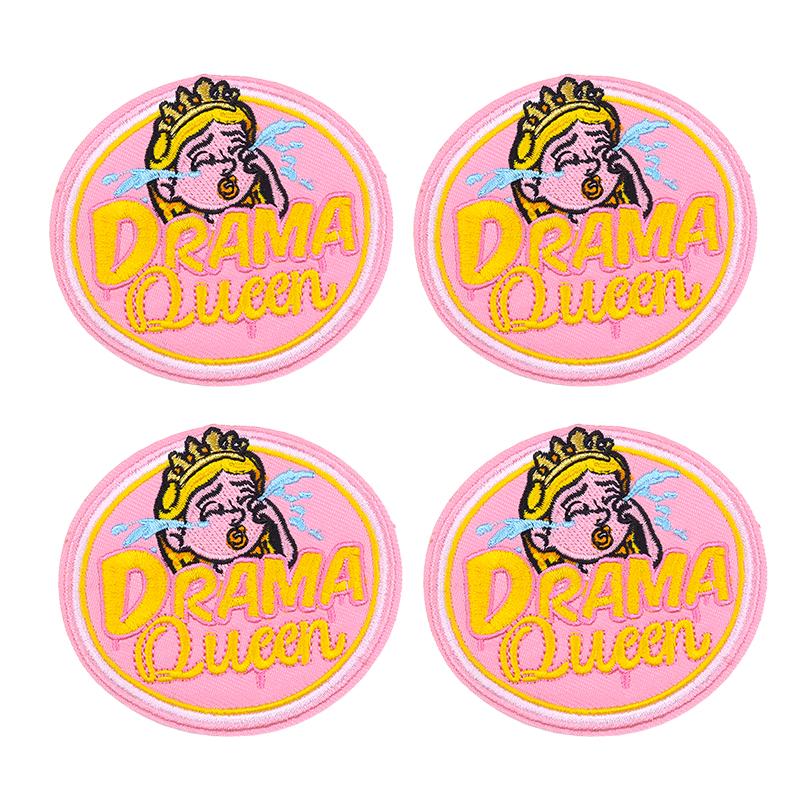 10pcs /Lots Netherland Carnival Patch Netherland Oeteldonk Emblem Full Embroidered Patches Iron On Patches For Clothing Sew Diy 