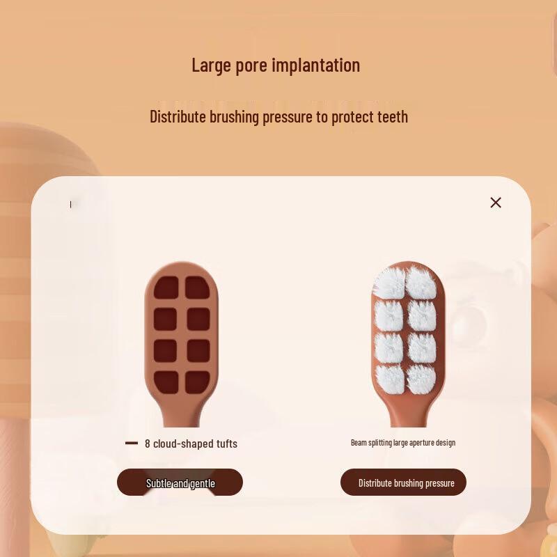 Baobeijianchi F363 Kids Toothbrush, Soft Bristles, Ages 9-12