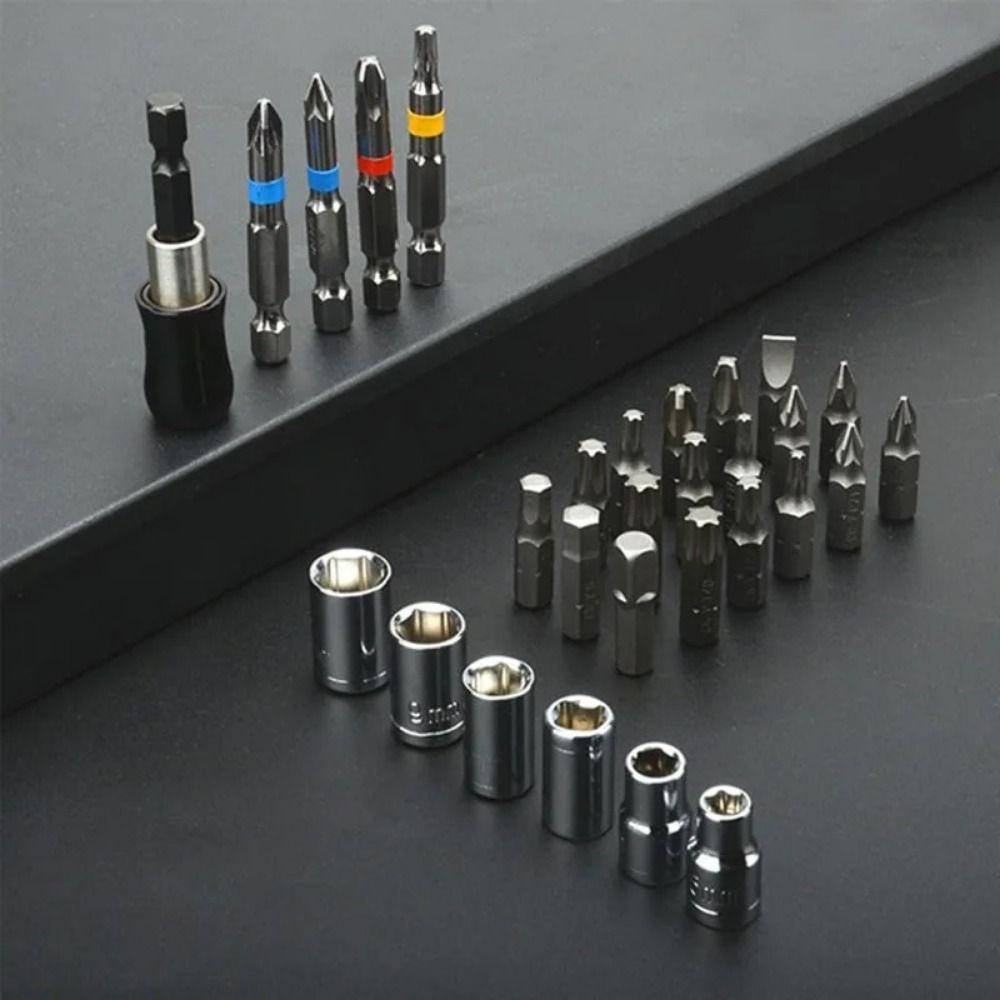 Multitool Multi-function Screwdriver Set Magnetic Bits Drill Bit Set Furniture Assembly