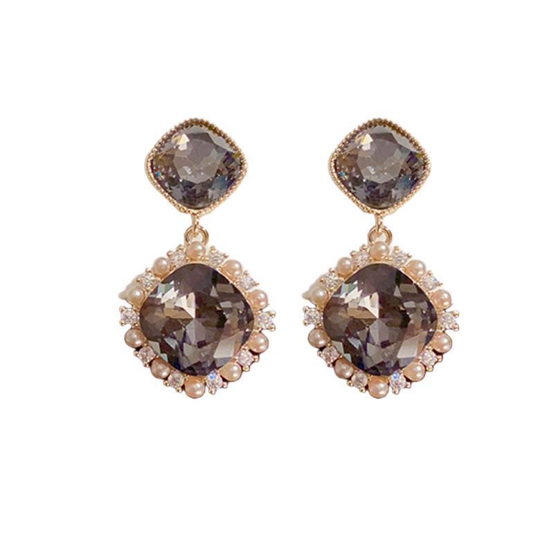 Elegante Süßwasserperlen-Ohrstecker für Damen - Trendig, Schlicht, Feenhafter Stil