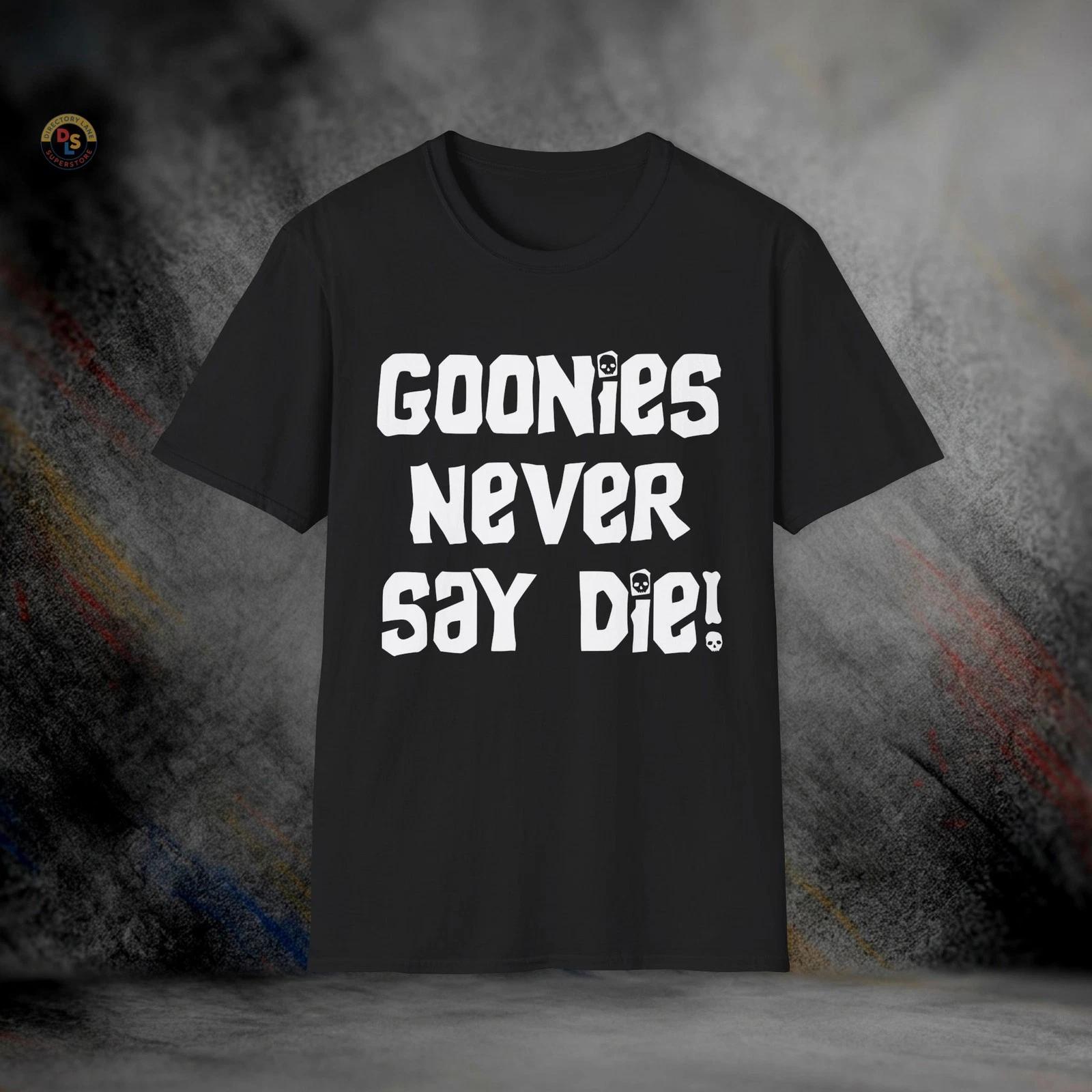 Goonies Never Say Die! The Goonies T-Shirt | Softstyle Tee XS