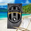 Fußball Fußballwappen Aufgedrucktes Strandtuch, Superweiche Mikrofaser, Perfektes Geschenk Geburtstag, für Pool, Strand, Reisen, für Familie und Freunde