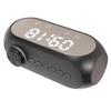 Wireless Bluetooth Speaker RGB Lighting Strong Bass Temperature Display Voice Broadcast FM Radio Mirror Alarm Clock
