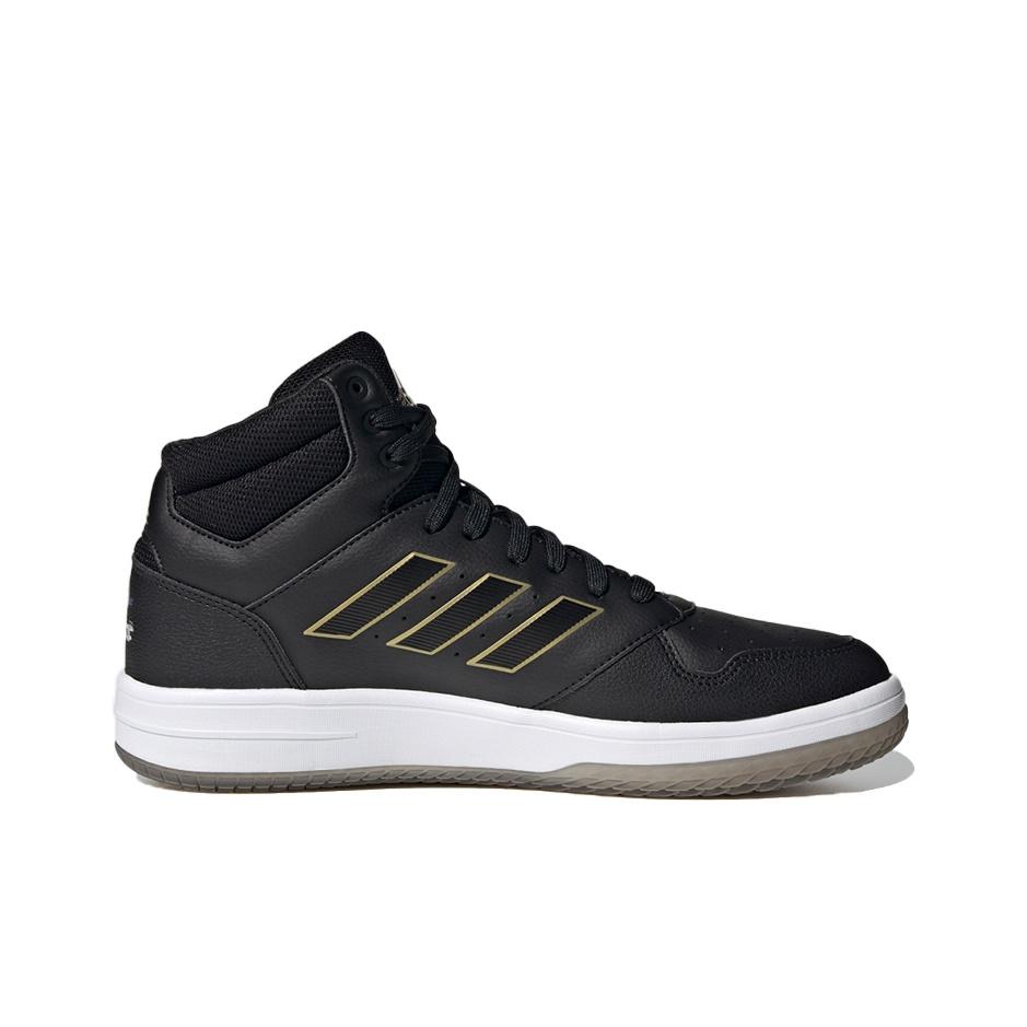 adidas Neo Gametalker Cuir Synthétique Décontracté Polyvalent Absorption des Chocs Antidérapant Résistant à l'Usure Mi-Haut Chaussures de Basket Rétro Homme Baskets FZ3677