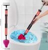 Toilet Unblocking High Pressure Toilet Unblocker Easy Operation Clog Removal Tool for Pipe Toilet/Bathroom/Floor Drain/Clogged