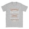 60th Birthday Vintage 1966 Unisex Myth Legend Retro Birthday Gift T Shirts Unisex Pure Cotton Amazing TShirt Crew Neck Tee Shirt