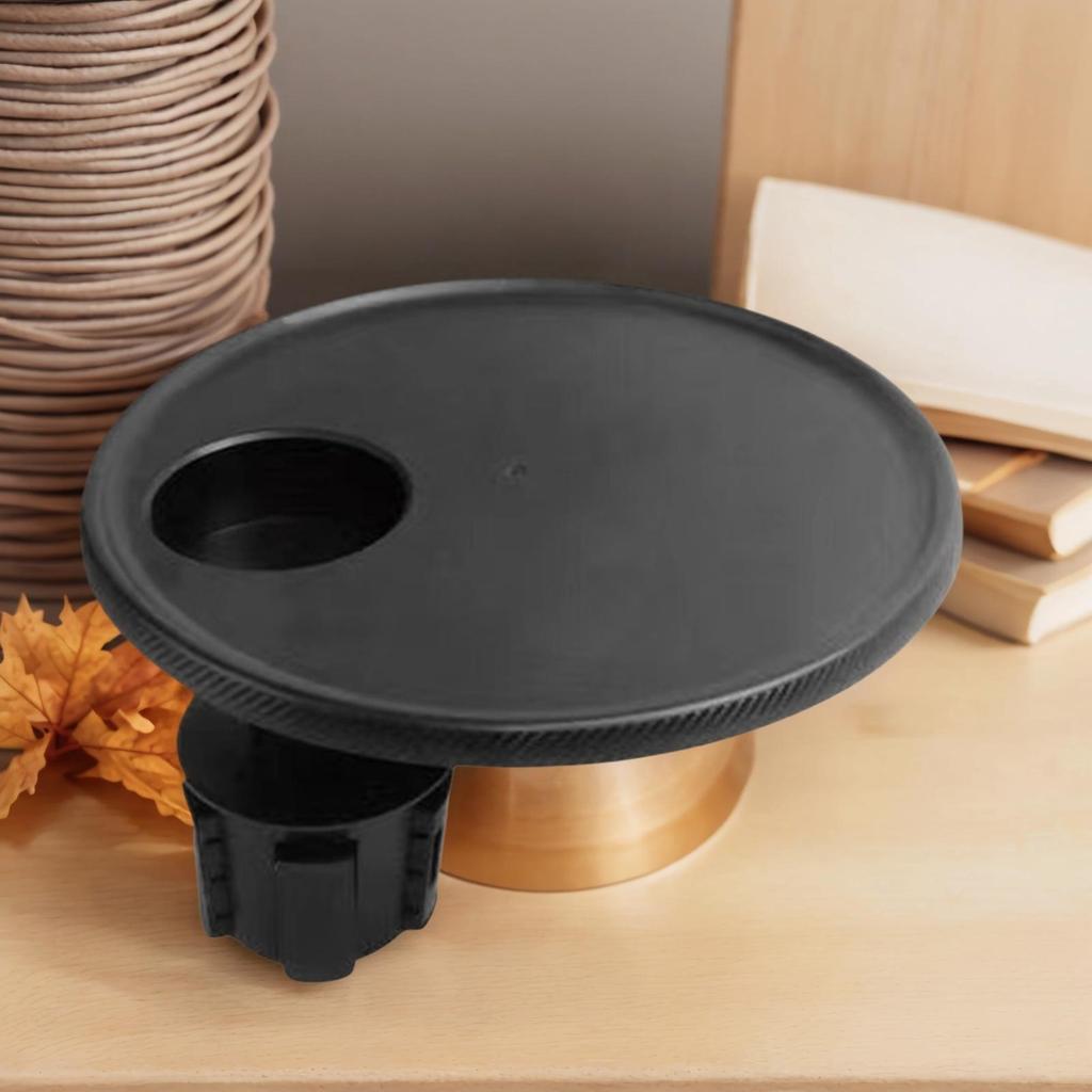 Car Tray Cup Holder Insert Storage Expander Stand With Adjustable Base Cup Holder Food Tray For Car For Truck Vehicle Automotive