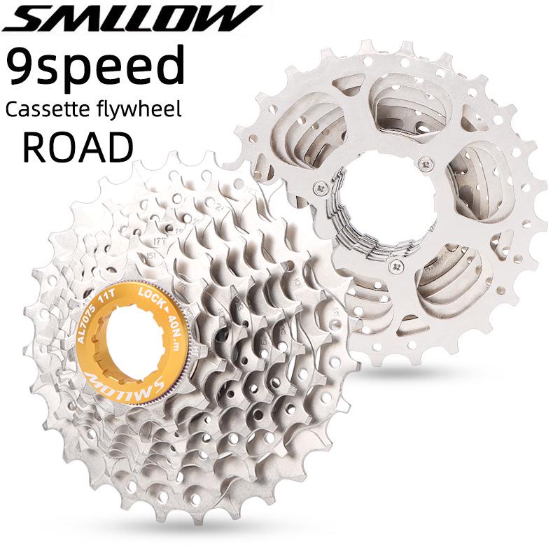 

9-Speed HG Mountain Bike Cassette Sprocket Shifter Gear (11-23T/25T/28T/34T) 11-23T Black Cap