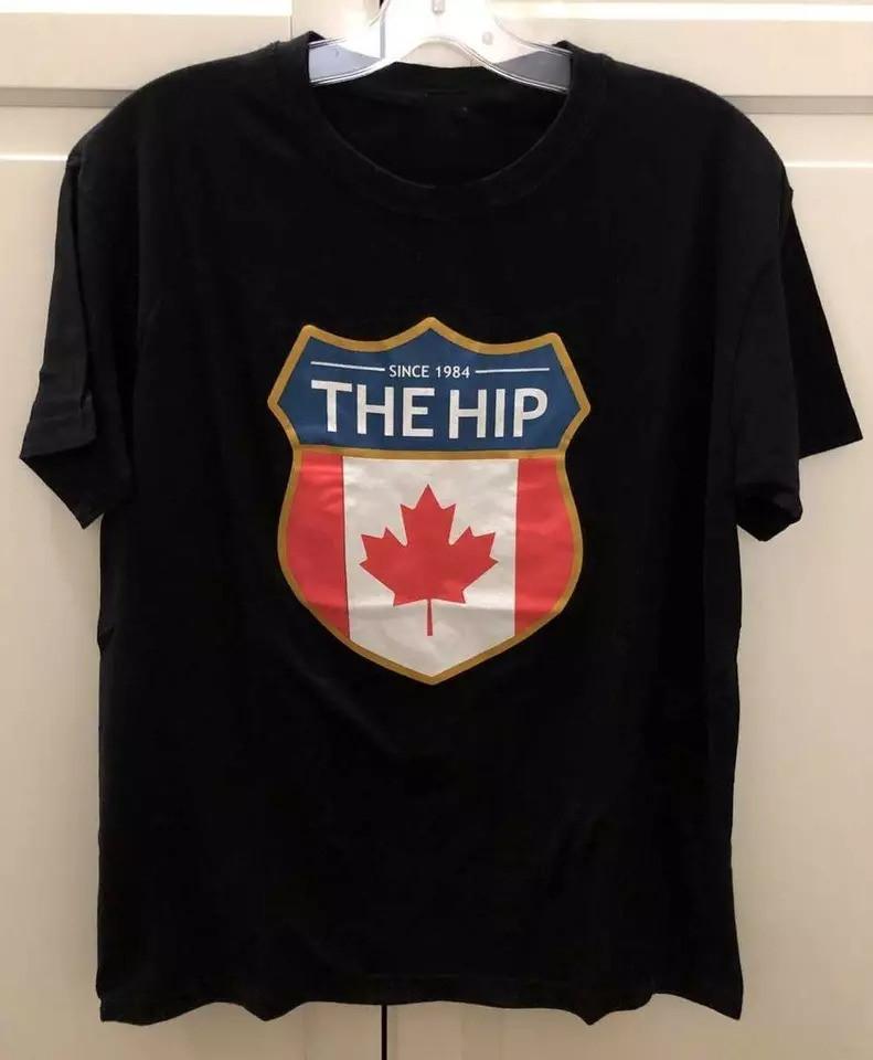 The Tragically Hip Band Tour Gift For Fan Black All Size Shirt Unisex T-Shirt M